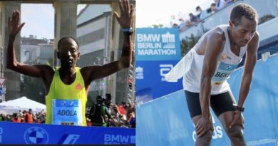 Guye Adola wins Berlin Marathon, Kenenisa 3rd